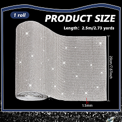 Adhesivo termoadhesivo de rhinestone para vidrio&nbsp;DIY-WH0591-315A