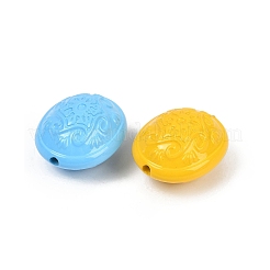Undurchsichtige und sprühlackierte Acrylperlen&nbsp;OACR-G048-04
