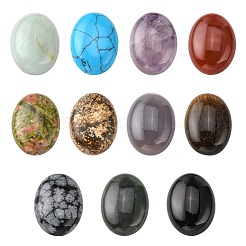 Cabochons en pierres gemmes&nbsp;G-H1596-30x22x5mm-M