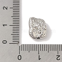 Cremagliera perle di ottone di placcatura&nbsp;KK-L216-011P