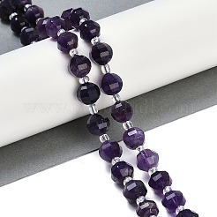 Natürlichen Amethyst Perlen Stränge&nbsp;G-G182-B50-05