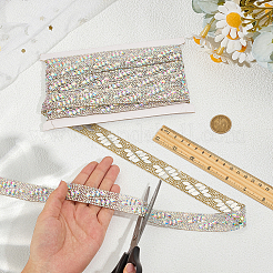 5 Yard Hotfix-Strass aus Harz&nbsp;DIY-WH0671-240