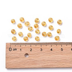 6/0 transparentes Glas runden Saatperlen&nbsp;SEED-J010-F6-22B