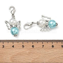 Decorazione pendente perla di vetro&nbsp;HJEW-AL0038