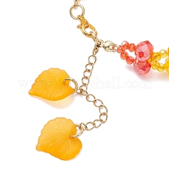 Pulseras de abalorios de cristal para las mujeres&nbsp;BJEW-JB12732