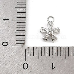Pendentifs avec zircon cubiques à micro-pavés en laiton&nbsp;KK-S339-06P