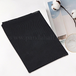 Tissu en maille de fibres de polyester et acrylique pour accessoires de perruques&nbsp;DIY-CY0003-78A