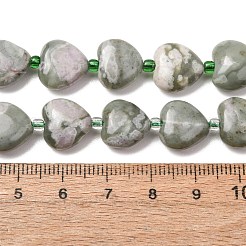 Natürliche Frieden Jade Perlen Stränge&nbsp;G-B022-31C-01