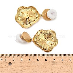 Boucles d'oreilles pendantes en acier inoxydable 304 pour femmes&nbsp;EJEW-U054-01G