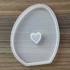 Moules en silicone pour œufs de pâques et bougeoirs en forme de cœur&nbsp;LS-SIL-Z019-01A