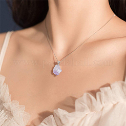 Pendenti d'ametista naturale&nbsp;G-GA0001-39