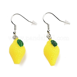 3 set di orecchini pendenti in acrilico estivo per mais&nbsp;EJEW-F336-01E