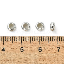 Cuentas de latón rondel de Shegrace&nbsp;XGRPCU313-244P