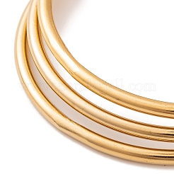 Ensemble de bracelets en acier inoxydable 304 plaqué sous vide PVD pour femmes&nbsp;BJEW-A011-09C-G