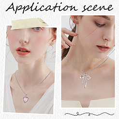 Ensemble de colliers à chaîne en acier inoxydable 304&nbsp;NJEW-SC0001-21