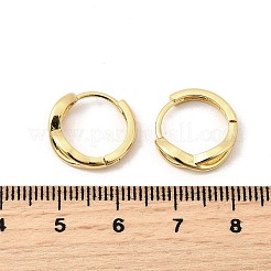 Orecchini a cerchio infinito in ottone da donna&nbsp;EJEW-U068-01G