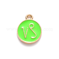 Pendente smaltati in lega&nbsp;ENAM-S124-01B-06E