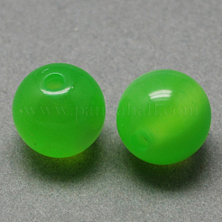 Runde Imitation Katzenauge Harzkügelchen&nbsp;RESI-R157-6mm-M