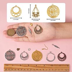 Kit per la creazione di orecchini pendenti con lampadario fai da te&nbsp;DIY-SZ0008-65