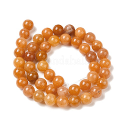 Chapelets de perles en aventurine rouge naturelle&nbsp;G-H067-A02-10MM