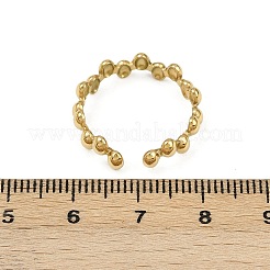 Anelli polsini in acciaio inossidabile 304&nbsp;RJEW-H254-02G