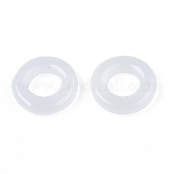 Anillos de unión de vidrio de imitación de jade&nbsp;GLAA-S054-35B-A02