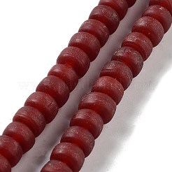 Handgemachte nepalesische Bunte Malereiperlen&nbsp;LAMP-Z008-08A