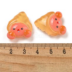 Cabochons aus opakem Harz mit Eismeer-Motiv&nbsp;CRES-D040-02F
