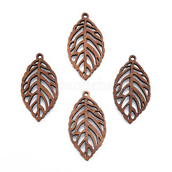 Anhänger aus natürlichem Nussbaumholz&nbsp;WOOD-N011-020
