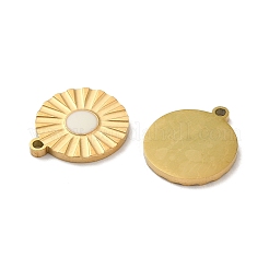 Pendentifs en acier inoxydable chirurgical 316L avec placage ionique (IP)&nbsp;STAS-D035-02B-G