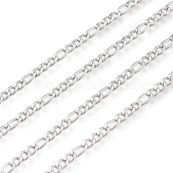 Anlaufgeschützte Figarokette aus Edelstahl 304&nbsp;CHS-M003-12P-D