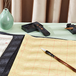 Chinesische Kalligrafie-Filz-Aufrollmatte&nbsp;AJEW-PH0004-45
