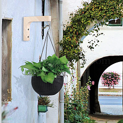 Patère murale en bois&nbsp;AJEW-WH20072-06B