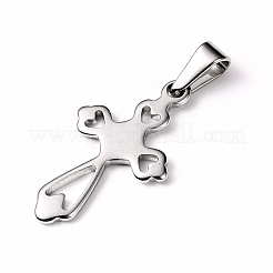 Pendentifs en acier inoxydable 304 résistant au ternissement&nbsp;STAS-L210-14P
