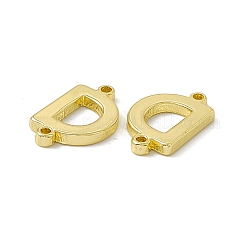 Buchstaben-Verbindungsanhänger aus Messing in Gestellbeschichtung&nbsp;KK-C007-38G-D