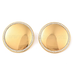 Boucles d'oreilles à tige en acier inoxydable 304&nbsp;EJEW-Z063-07G-01