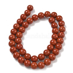 Chapelets de perles en jaspe rouge naturel&nbsp;G-F348-01-8mm-AA