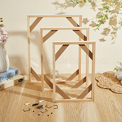 Cadre en bois pour peinture à l'huile&nbsp;DIY-WH0671-376A