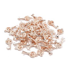 Tibetischer stil Aluminium Anhänger & Charms&nbsp;TIBEP-S319-076RG-RS