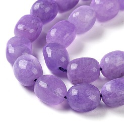 Chapelets de perles en jade de malaisie naturelle&nbsp;G-I283-H16-02
