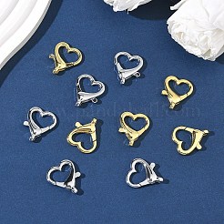 10 Stück 2 Farben Aluminium Karabinerhaken&nbsp;FIND-YW0009-35