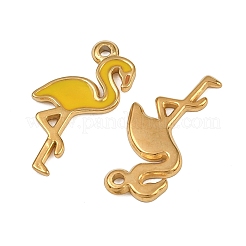 Pendentifs en acier inoxydable 304 émaillés&nbsp;STAS-G363-19G-02