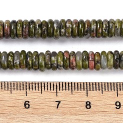 Natur Unakit Perlen Stränge&nbsp;G-Q159-B15-01