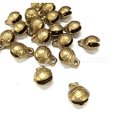 Messing Glocke Anhänger & Charms&nbsp;KKB-A003-14mm