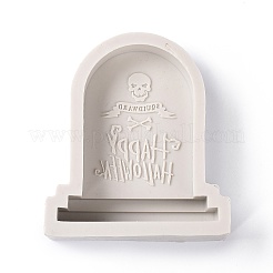 Halloween-Grabstein-Kerzenformen aus Silikon&nbsp;DIY-A040-05B