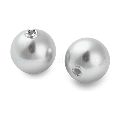 Peinture cuite perles de verre nacré perles rondes&nbsp;X-HY-Q001-02B-04