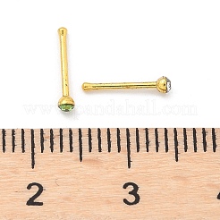 316l chirurgischer Edelstahl Nasenstecker Nasenpiercing Schmuck&nbsp;X1-AJEW-P063-02-2mm