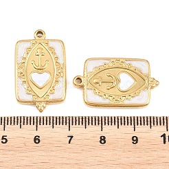 304 Edelstahl-Emaille-Anhänger&nbsp;STAS-G394-06G-01