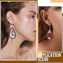 Kit de fabrication de boucles d'oreilles en forme de larme&nbsp;DIY-OC0009-80