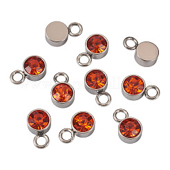 10 Stück Glas-Strass-Anhänger&nbsp;STAS-TADJ0001-01